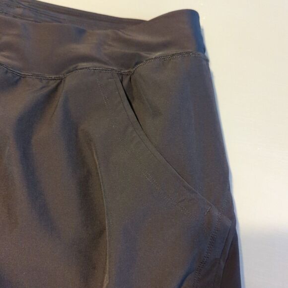 Lands End Quick Dry Modest Swim Shorts Womens 24W Plus Black Swimwear Pockets - Picture 7 of 7